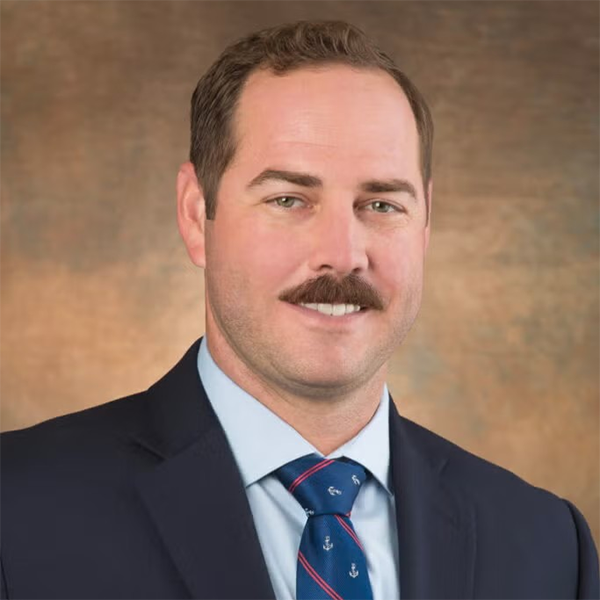 Professional Studio Portrait of Erik Stramblad, Port of Galveston Trustee