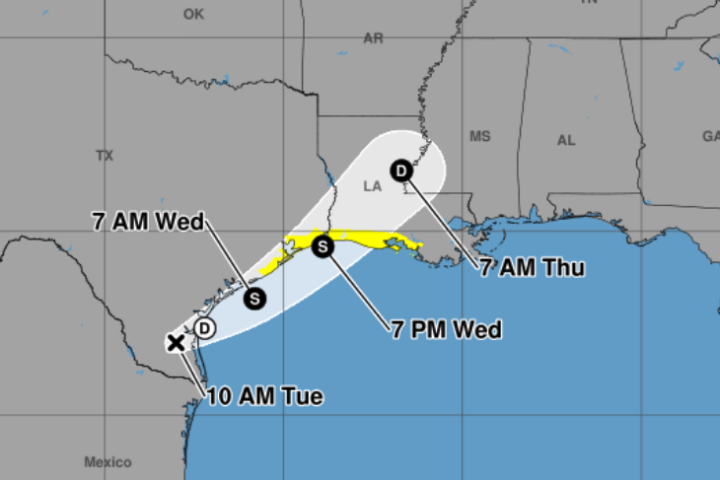NOAA forecast of tropical storm June 16, 2026 NOAA forecast of tropical storm June 16, 2026